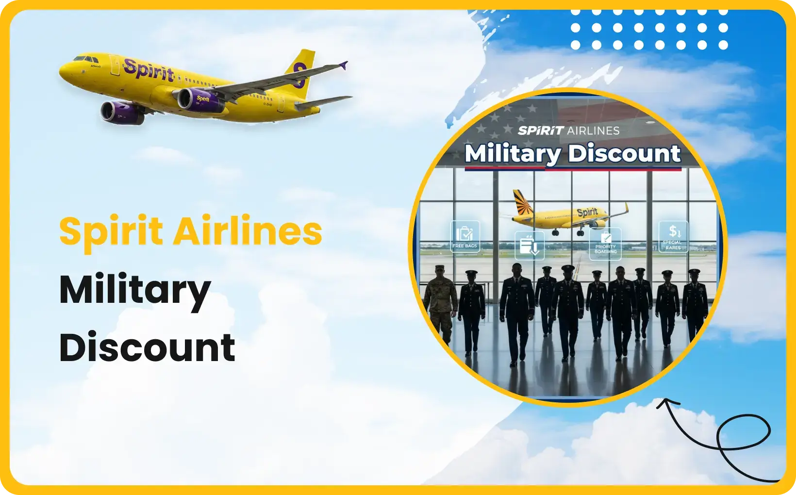 How to Get a Military Discount with Spirit Airlines?